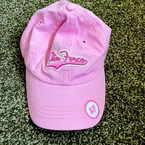Pink Air Force hat